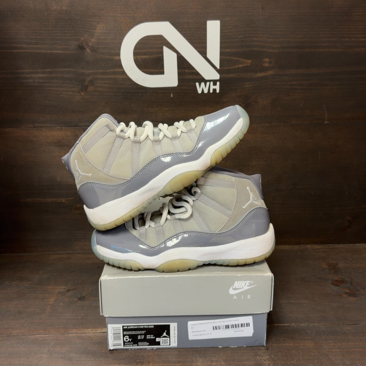 Jordan 11 Retro Cool Grey (2021) (GS) - Image 1