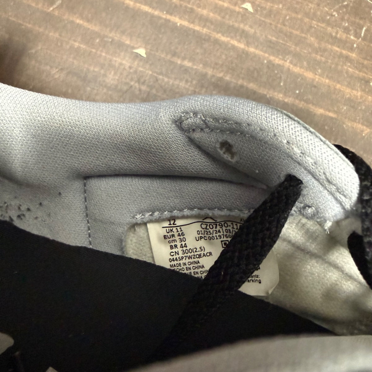 Jordan 1 Retro Low OG Barons Size 12 (Pre-Owned) - aux