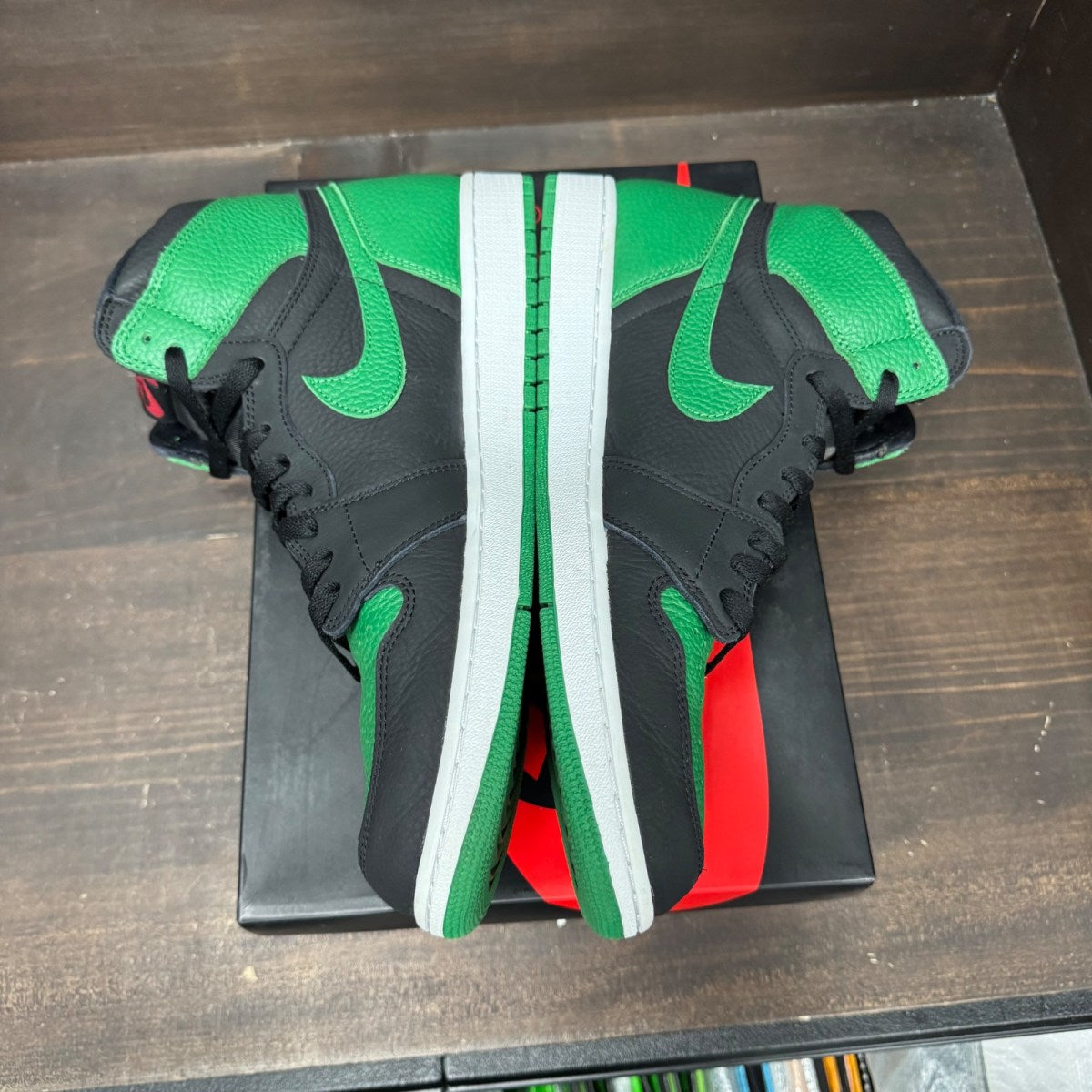 Jordan 1 Retro High Pine Green Black - Image 4