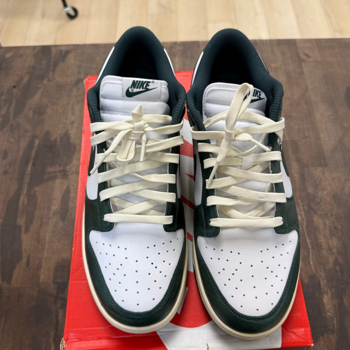 Nike Dunk Low Vintage Green (Women's) - Image 2