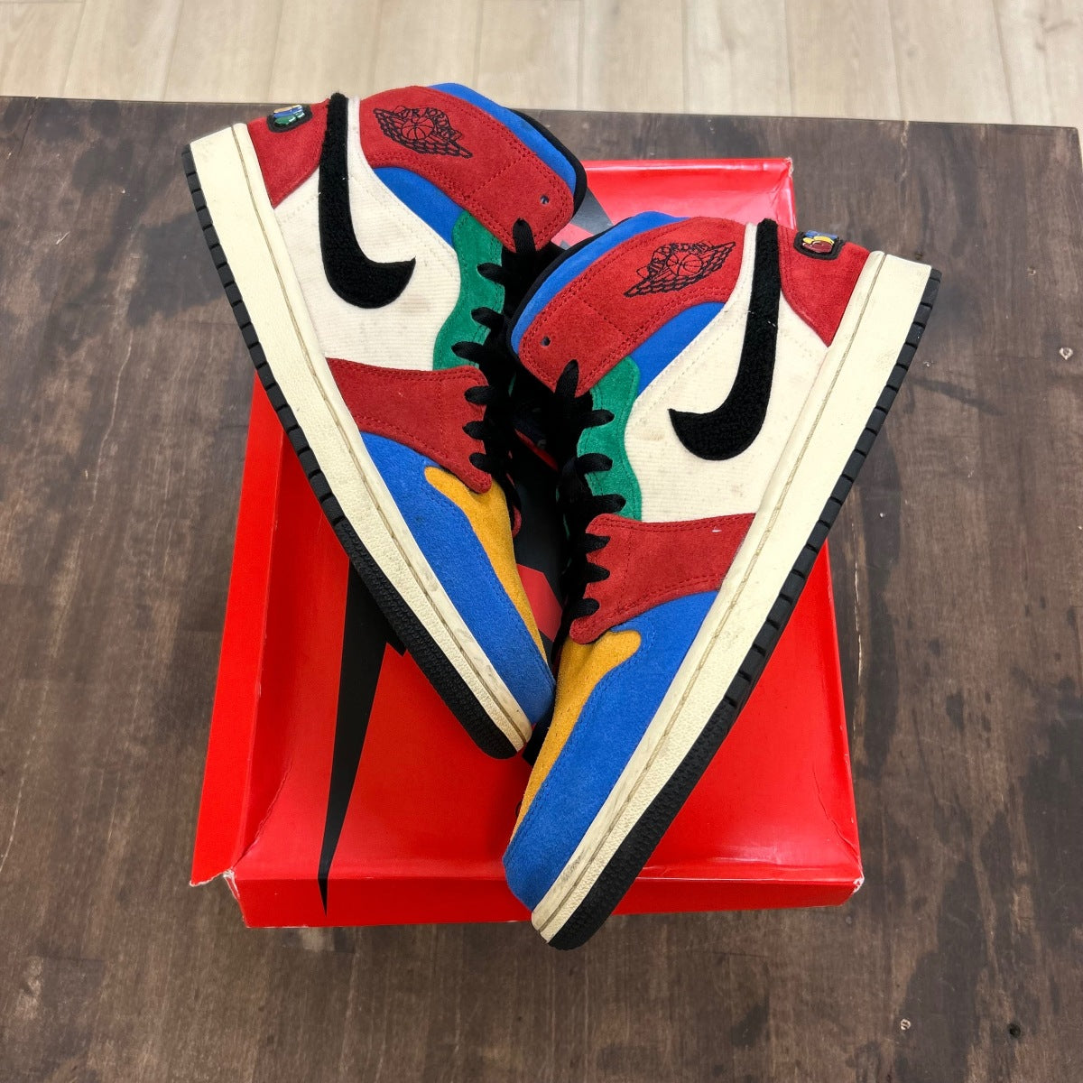 Jordan 1 Mid SE Fearless Blue the Great - Image 1