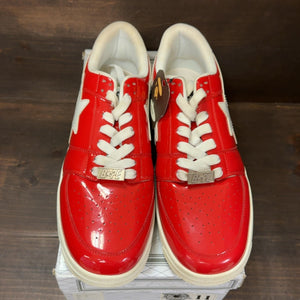 A Bathing Ape Bape Sta Low Patent Red Size 11 (Pre-Owned) - Image 3