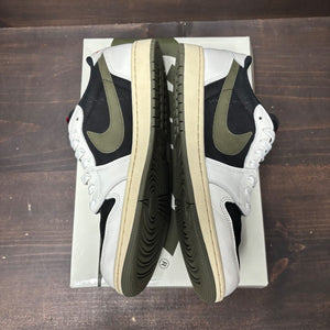 Jordan 1 Retro Low OG SP Travis Scott Olive (Women's) Size 13W (Pre-Owned) - tag