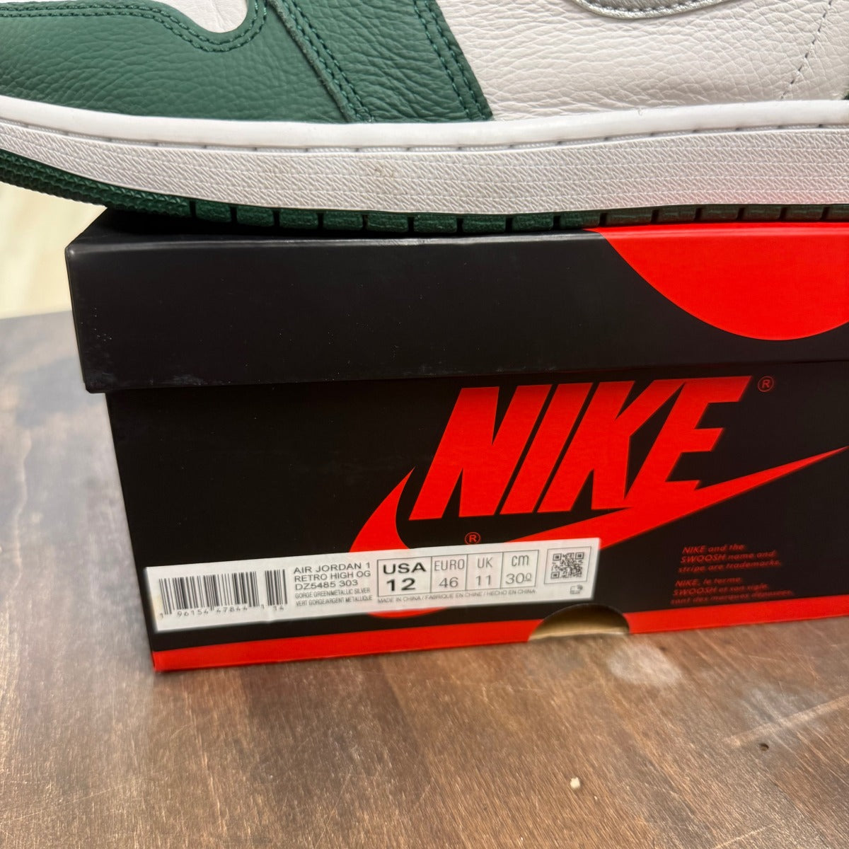 Jordan 1 Retro High OG Gorge Green - Image 4