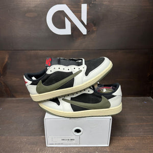 Jordan 1 Retro Low OG SP Travis Scott Olive (Women's) Size 10W - front