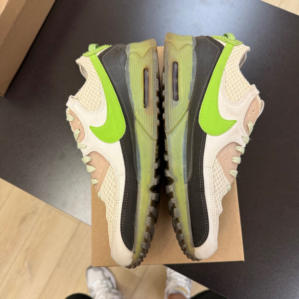 Nike Air Max 90 Terrascape Phantom Vivid Green Size 13 (Pre-Owned) - Image 3