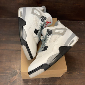 Jordan 4 Retro White Cement (2025) Size 14 (Pre-Owned) - Image 2