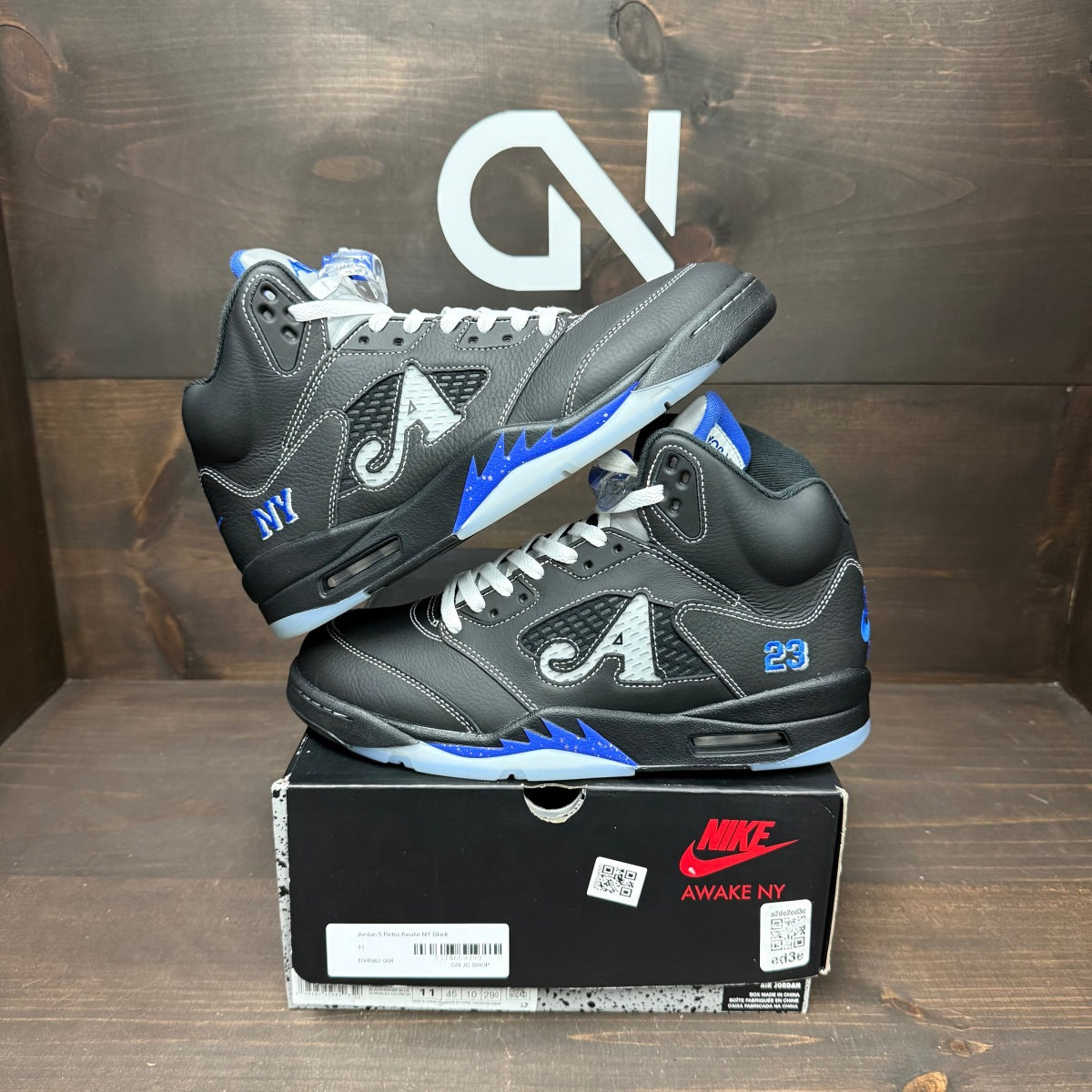 Jordan 5 Retro Awake NY Black - Image 1