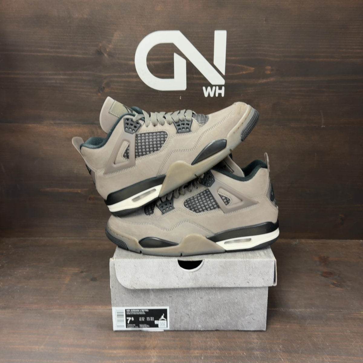 Jordan 4 Retro Cave Stone - Image 1