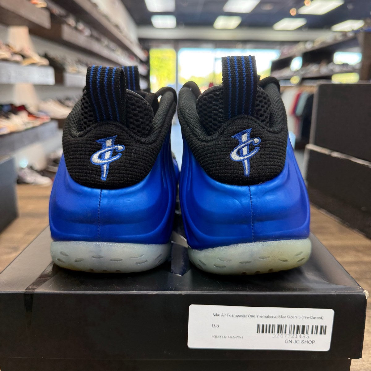 Nike Air Foamposite One International Blue - Image 4