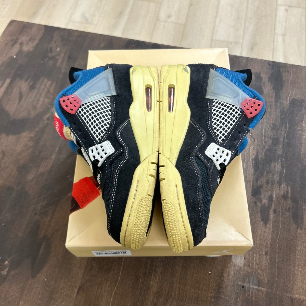 Jordan 4 Retro Union Off Noir - Image 3