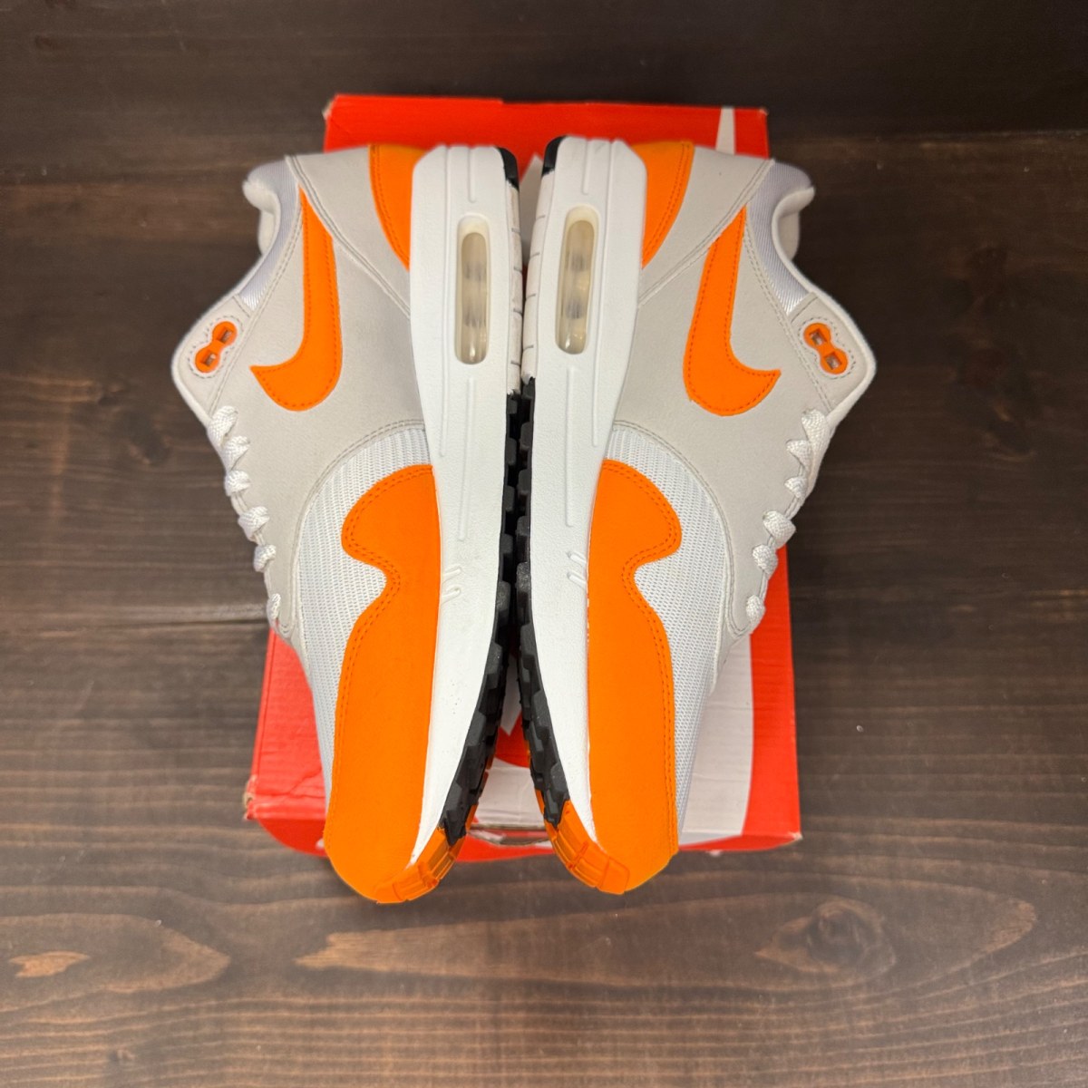 Nike Air Max 1 Anniversary Orange - Image 4