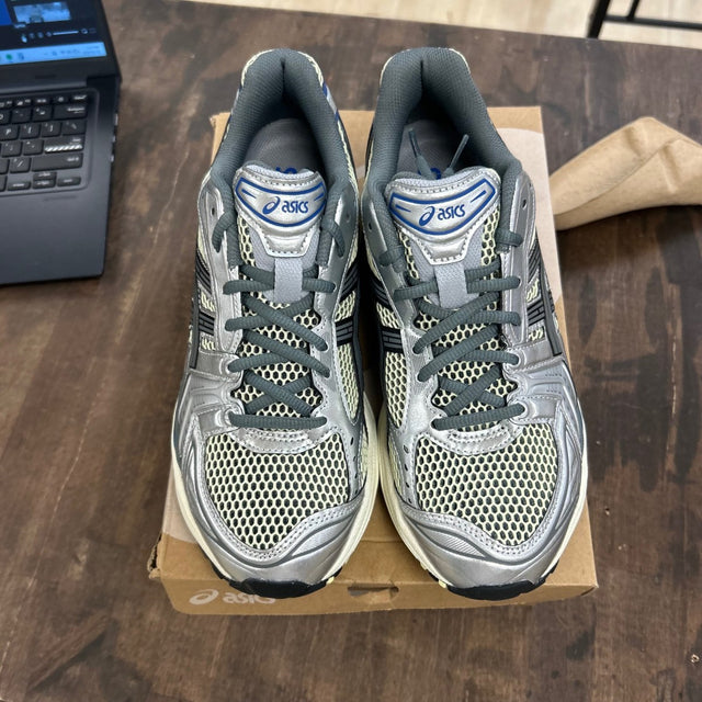 ASICS Gel-Kayano 14 Soft Yellow Asics Blue - Image 2