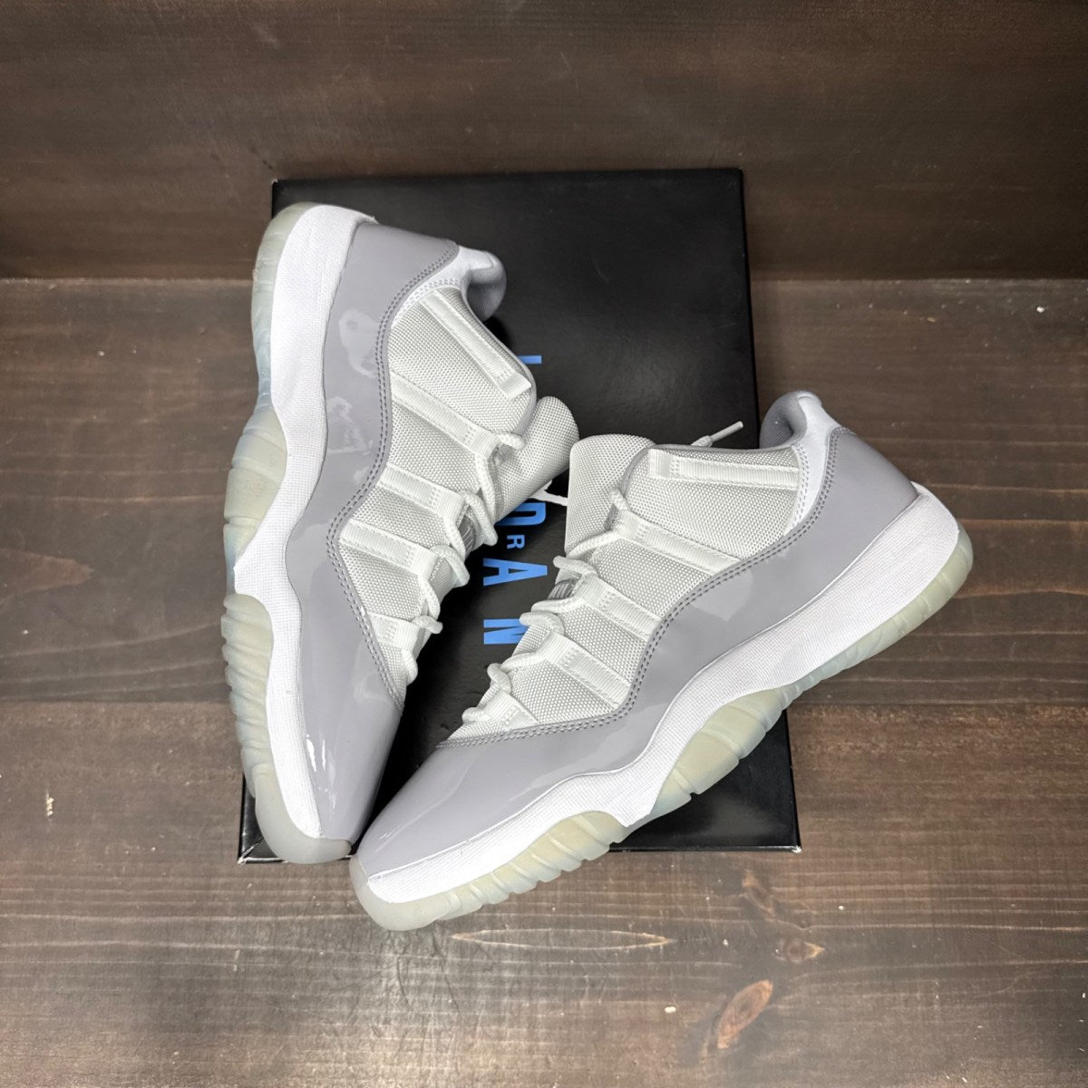 Jordan 11 Retro Low Cement Grey - Image 4