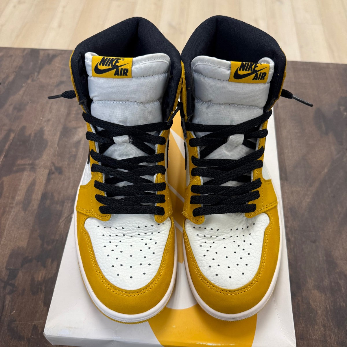 Jordan 1 Retro High OG Yellow Ochre - Image 2