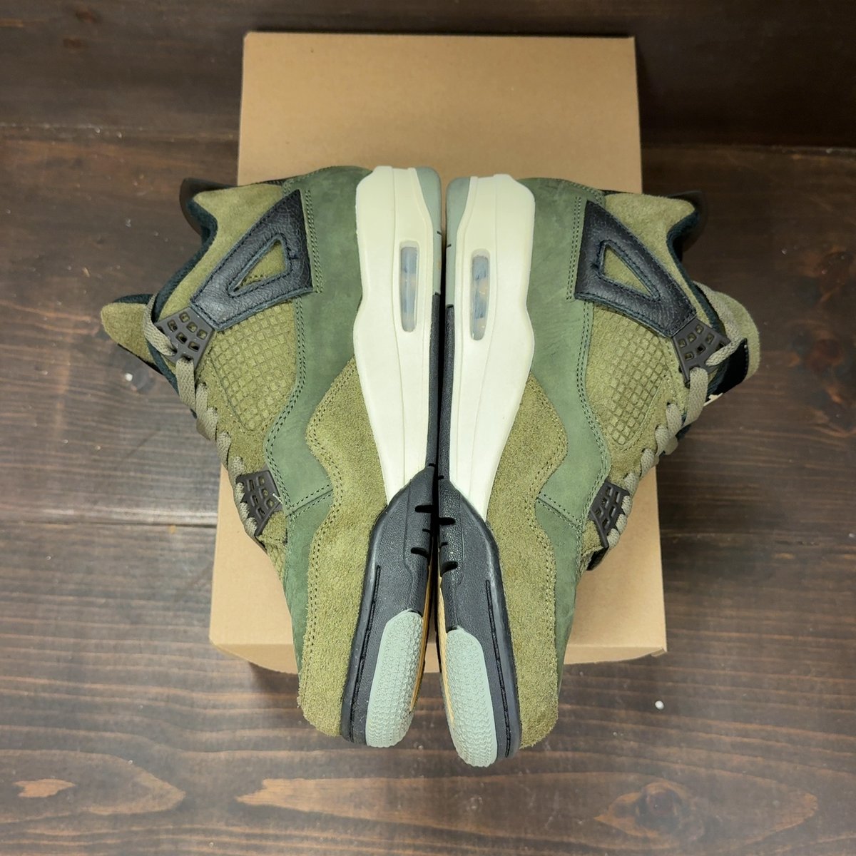 Jordan 4 Retro SE Craft Medium Olive Size 8.5 (Pre-Owned) - aux