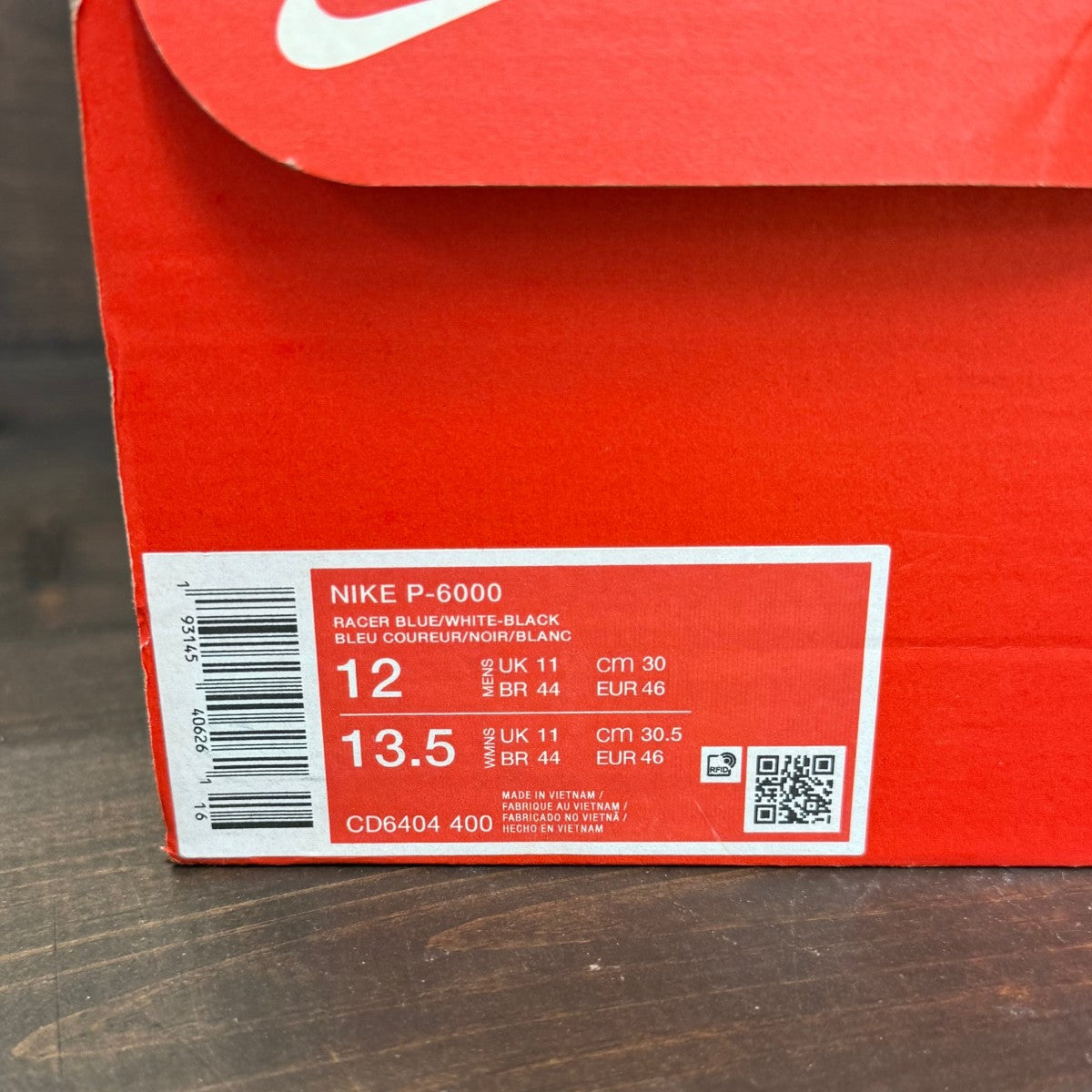 Nike P-6000 Racer Blue Flat Silver - Image 6
