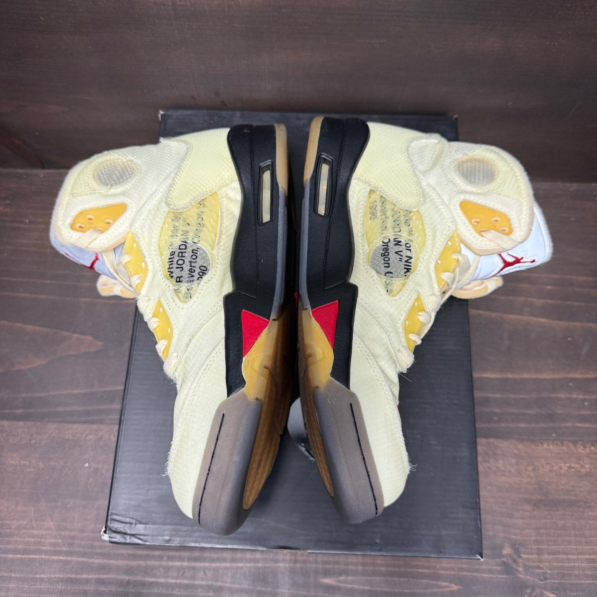 Jordan 5 Retro Off-White Sail - Image 3
