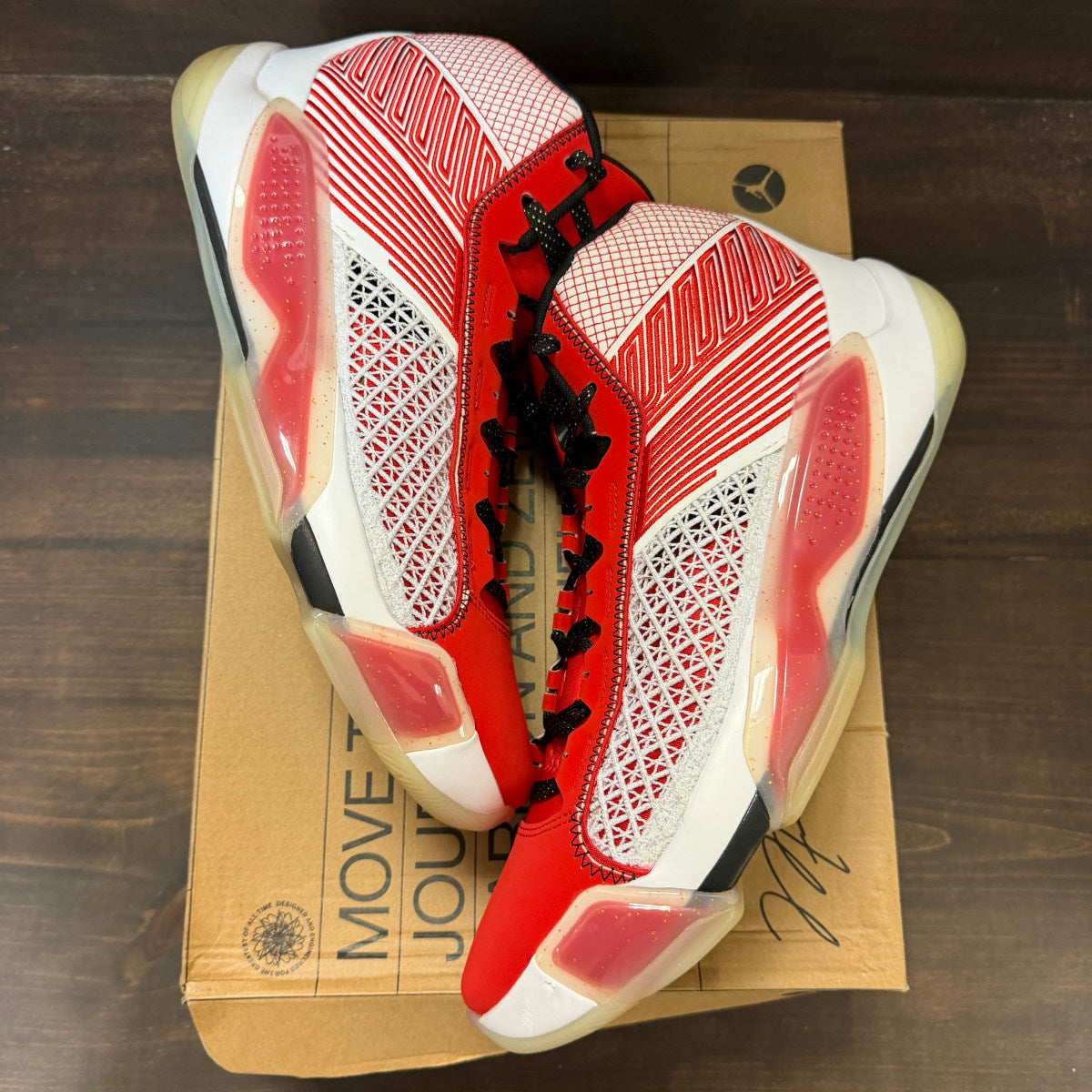 Jordan 38 Celebration (Clear Sole) - Image 2