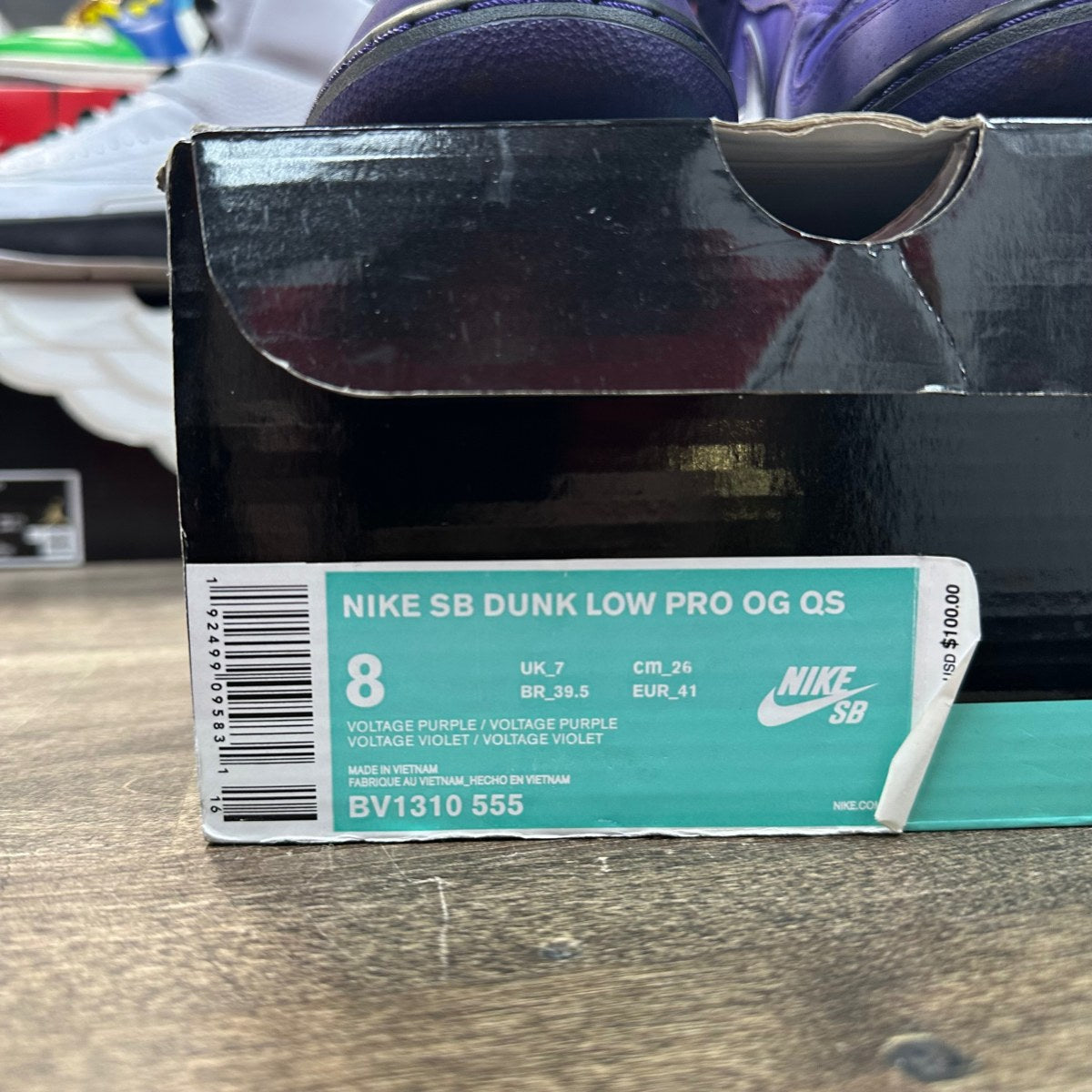 Nike SB Dunk Low Concepts Purple Lobster (Special Box) - Image 7