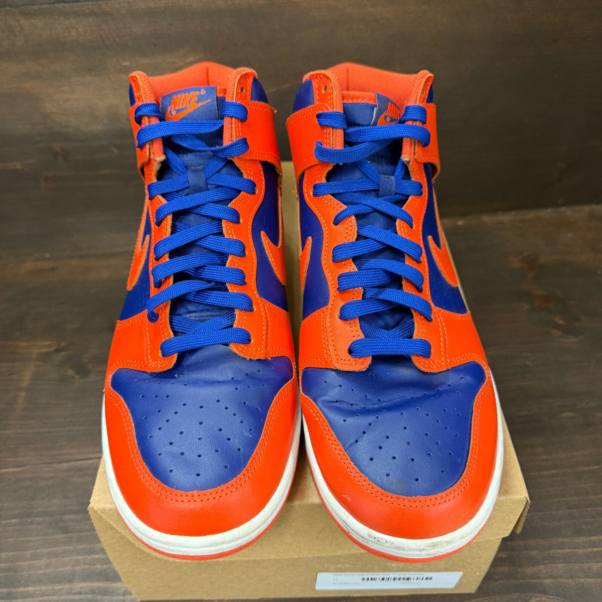 Nike Dunk High Knicks Size 11 (Pre-Owned) - Image 3