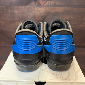 Jordan 2 Retro Low SP Off-White Black Blue - Image 3