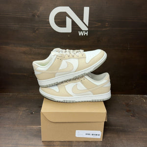 Nike Dunk Low Next Nature White Light Orewood Brown (Women's) Size 10W (Pre-Owned) - front