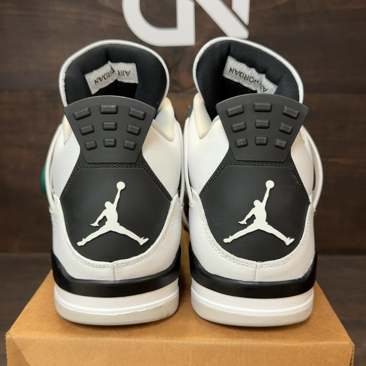 Jordan 4 Retro Military Black Size 15 - Image 5