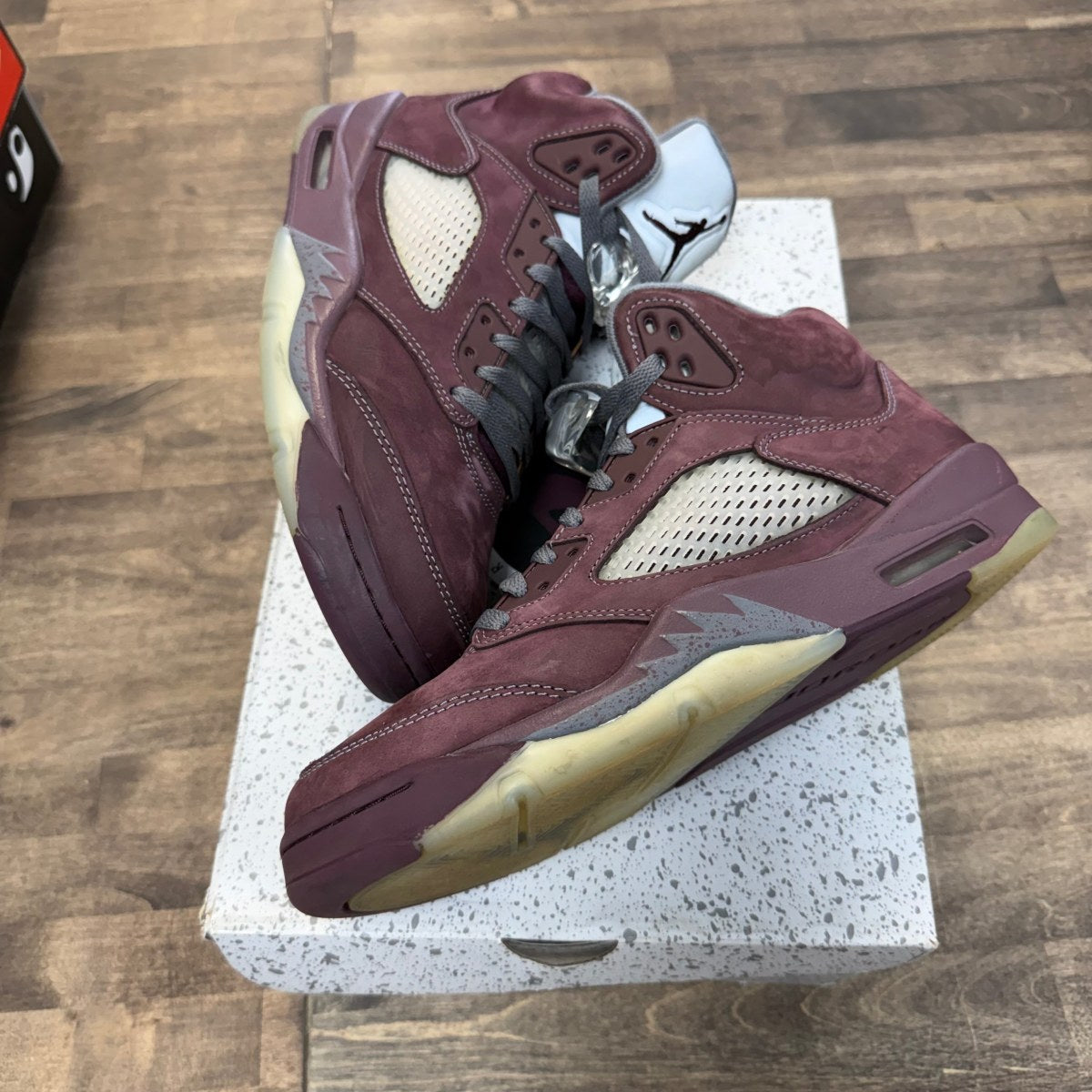 Jordan 5 Retro Burgundy (2023) - Image 1