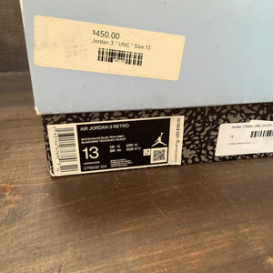 Jordan 3 Retro UNC (2020) - Image 7
