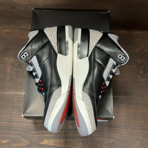 Jordan 3 Retro OG Black Cement (2024) Size 11 (Pre-Owned) - aux