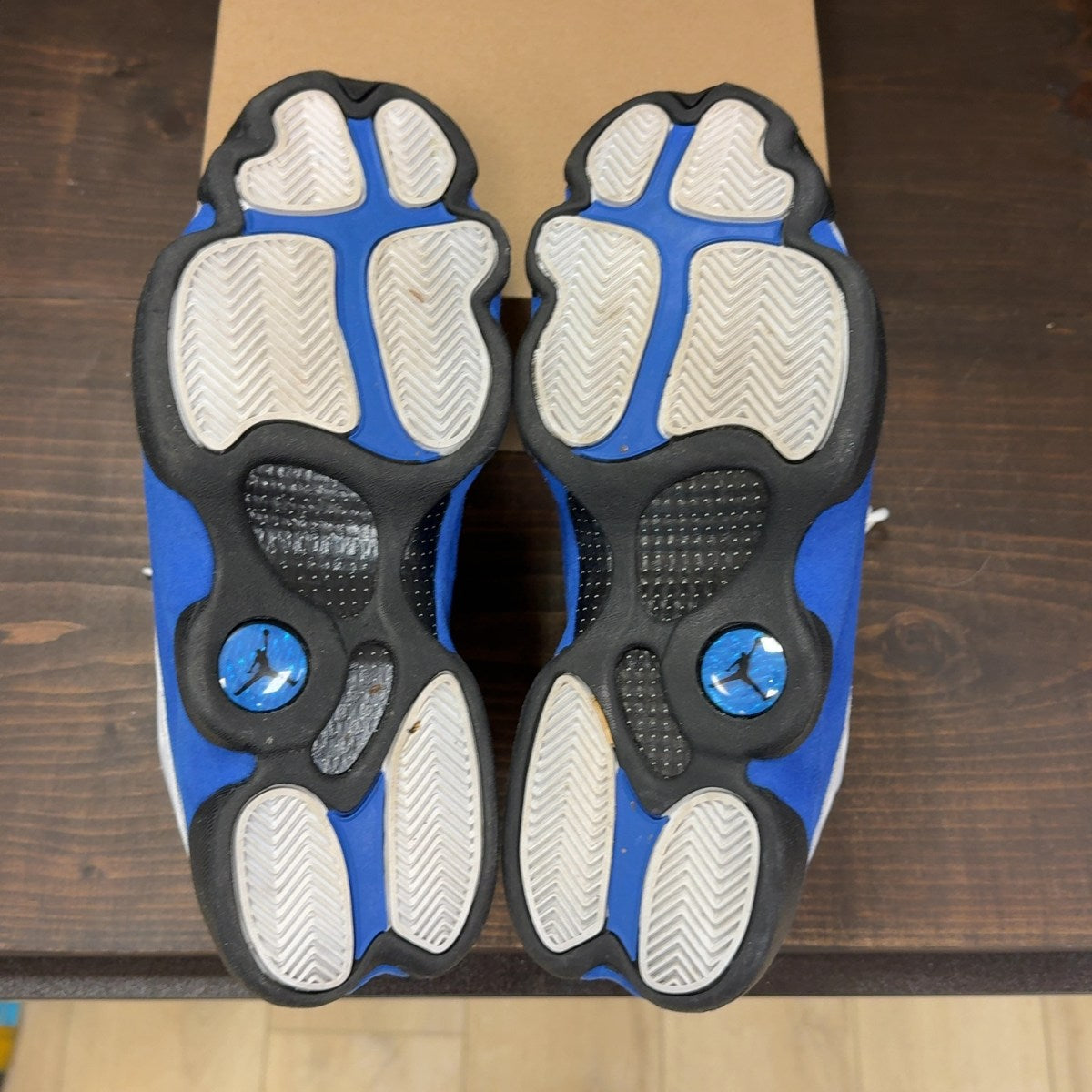 Jordan 13 Retro White Hyper Royal Black Size 9.5 (Pre-Owned) - Image 8
