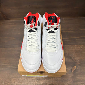 Jordan 5 Retro Fire Red Black Tongue (2025) - Image 3