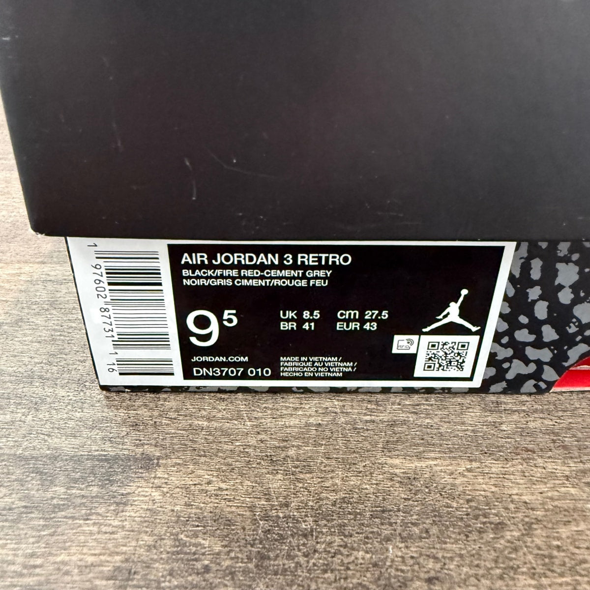 Jordan 3 Retro OG Black Cement (2024) - Image 6