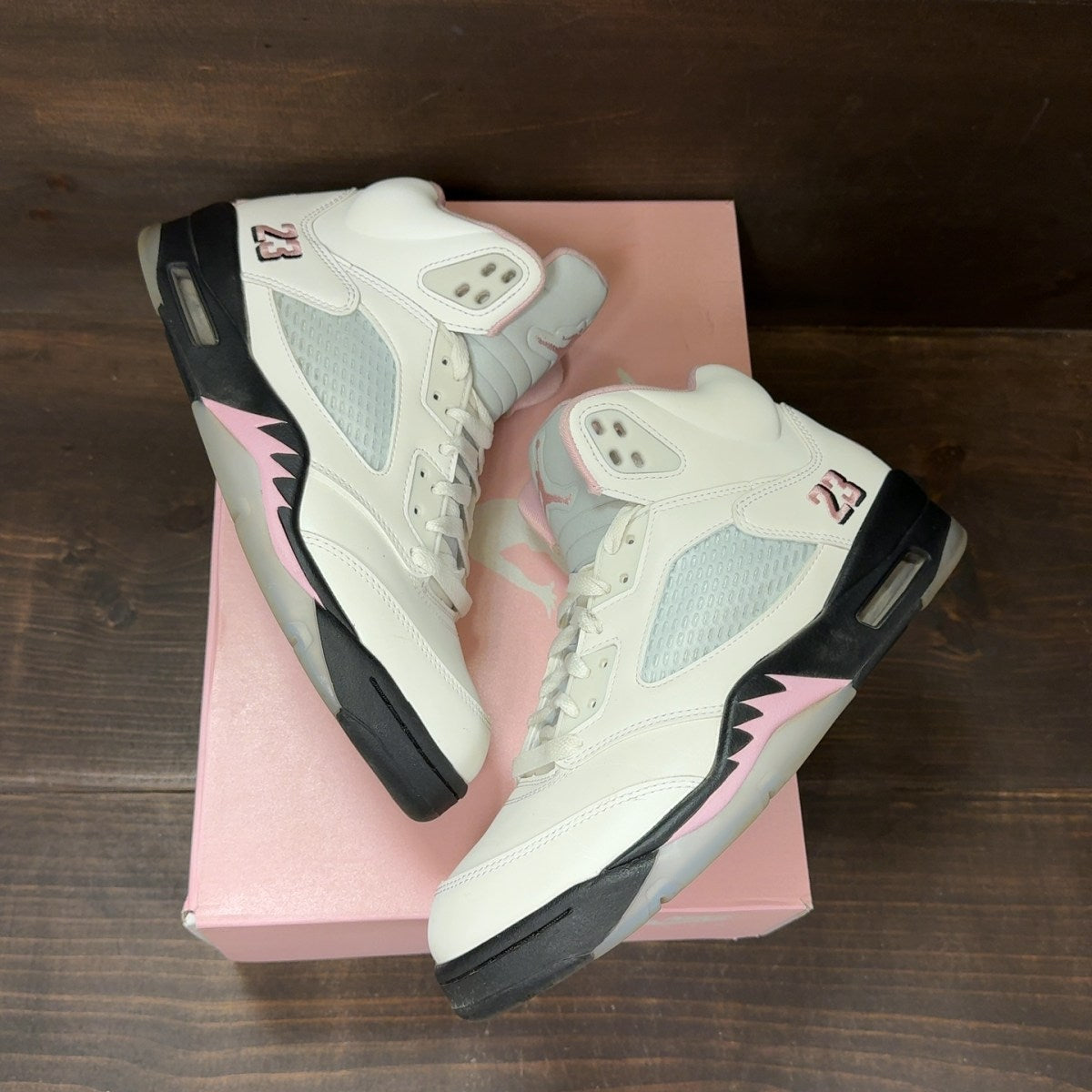 Jordan 5 Retro Medium Soft Pink - Image 2