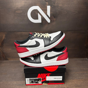 Jordan 1 Retro Low OG Black Toe (2023) Size 8.5 (Pre-Owned) - front