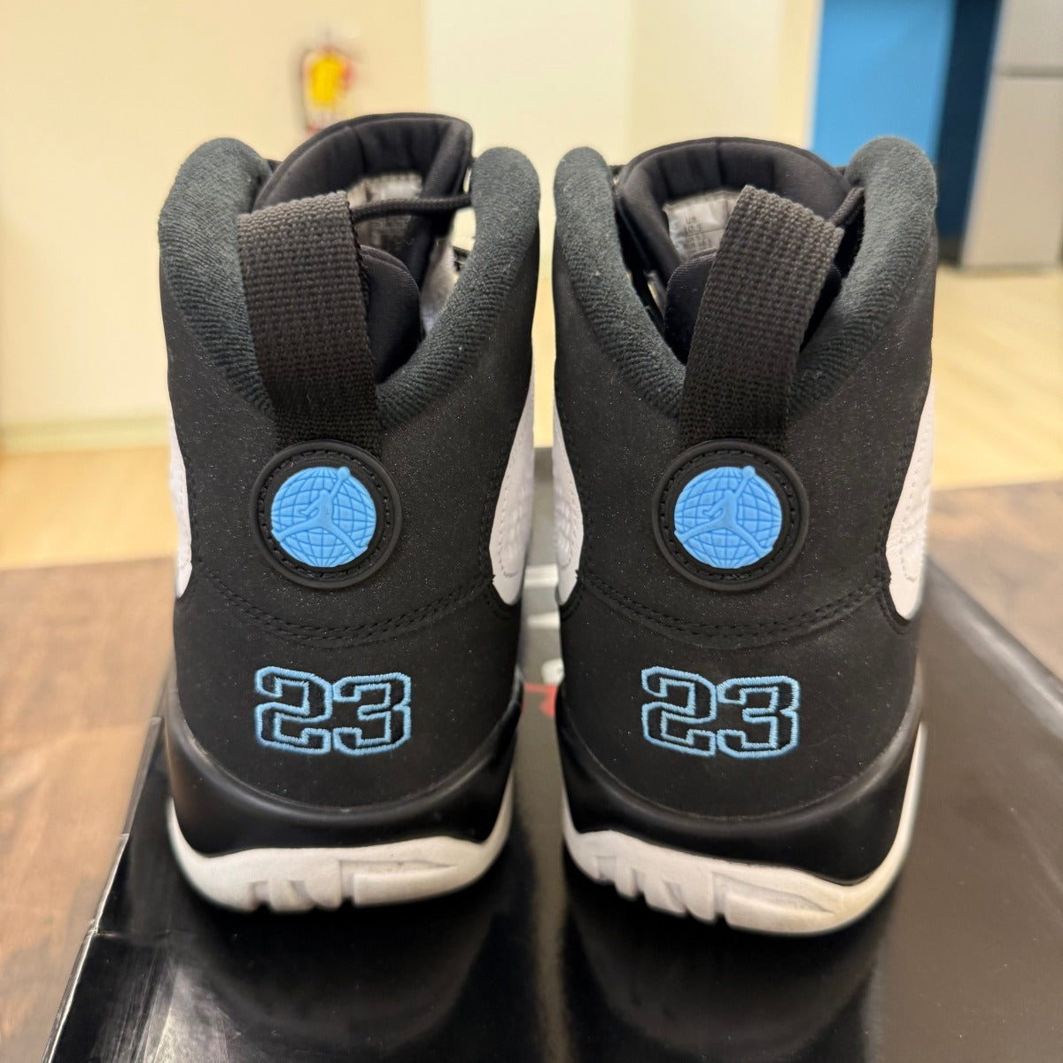 Jordan 9 Retro University Blue - Image 3