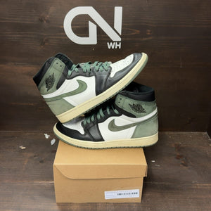 Jordan 1 Retro High Clay Green Size 10 (Pre-Owned) - front