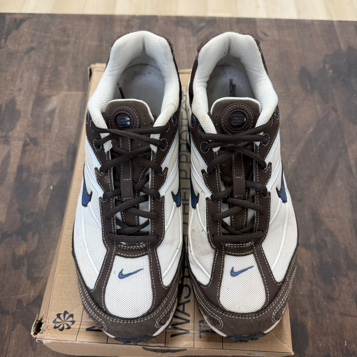 Nike Shox Ride 2 Baroque Brown Diffused Blue Size 9.5 (Pre-Owned) - Image 2