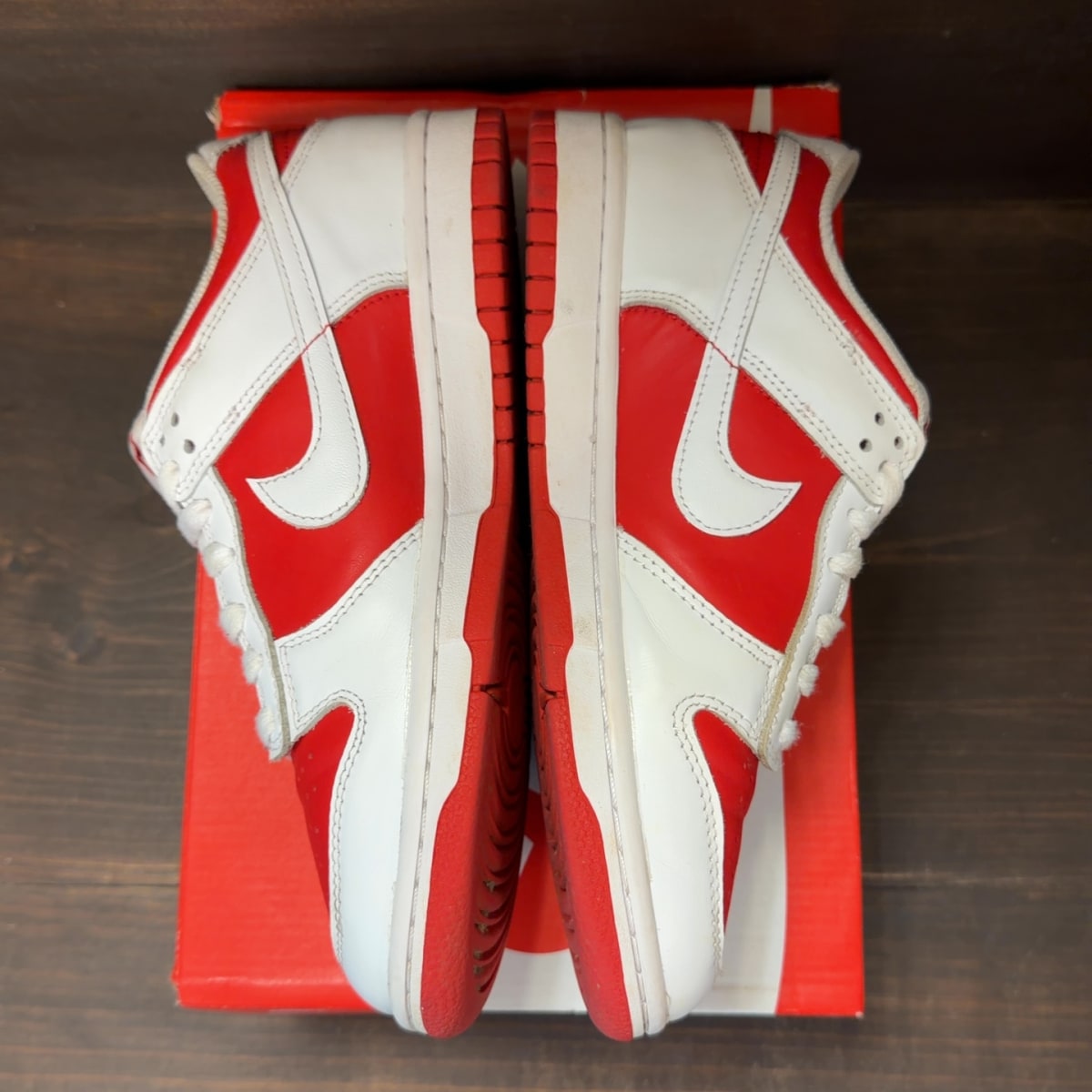 Nike Dunk Low Championship Red (GS) Size 6.5Y (Pre-Owned) - aux