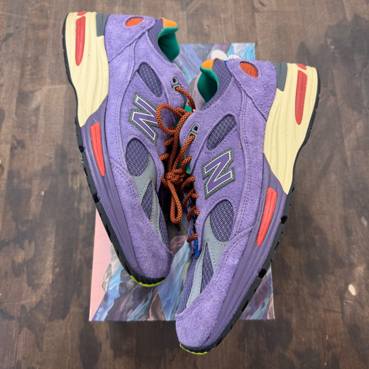 New Balance 991v2 MiUK Salehe Bembury Colors Be The Palette - Image 1