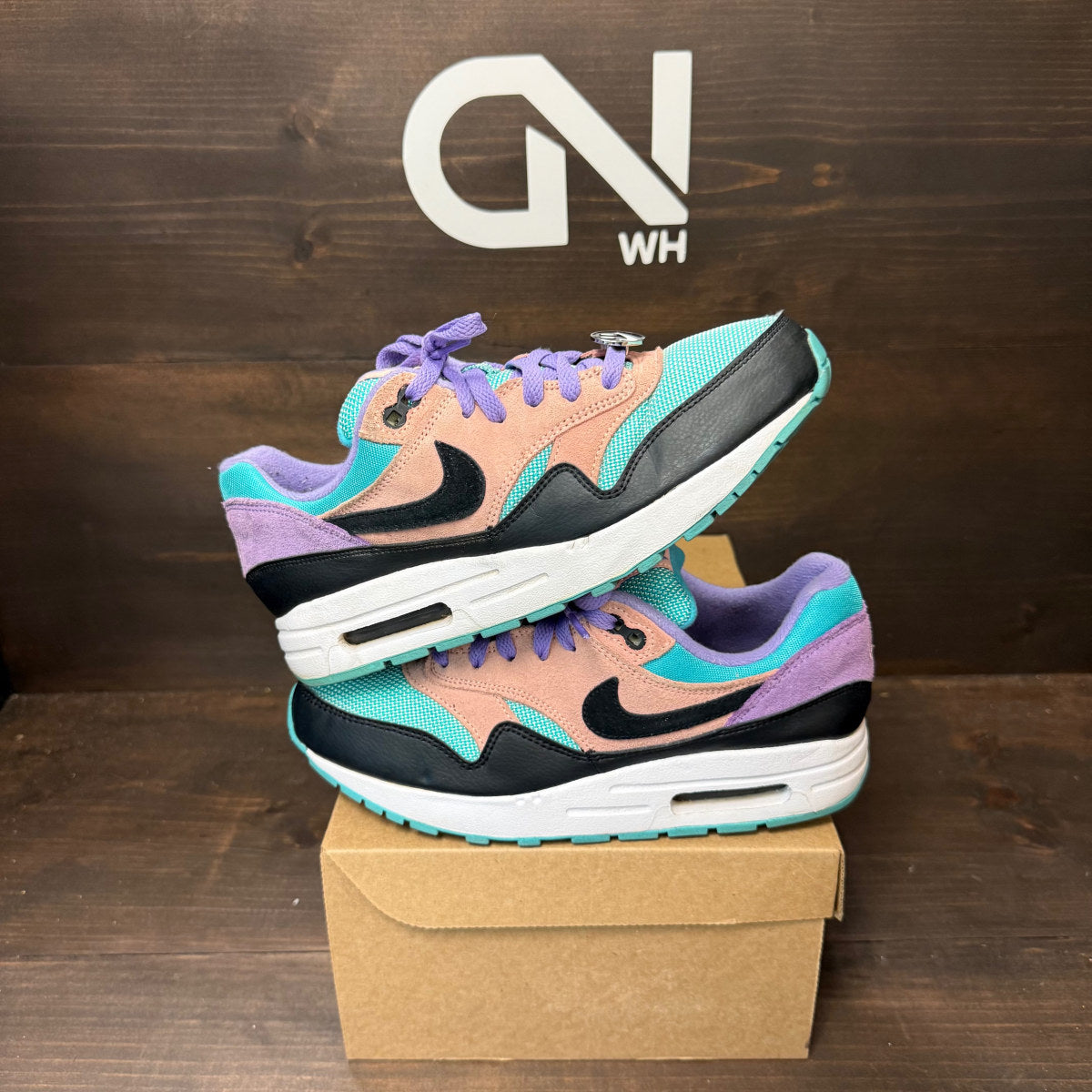 Nike Air Max 1 Have a Nike Day (GS) Size 7Y (Pre-Owned) - Image 1