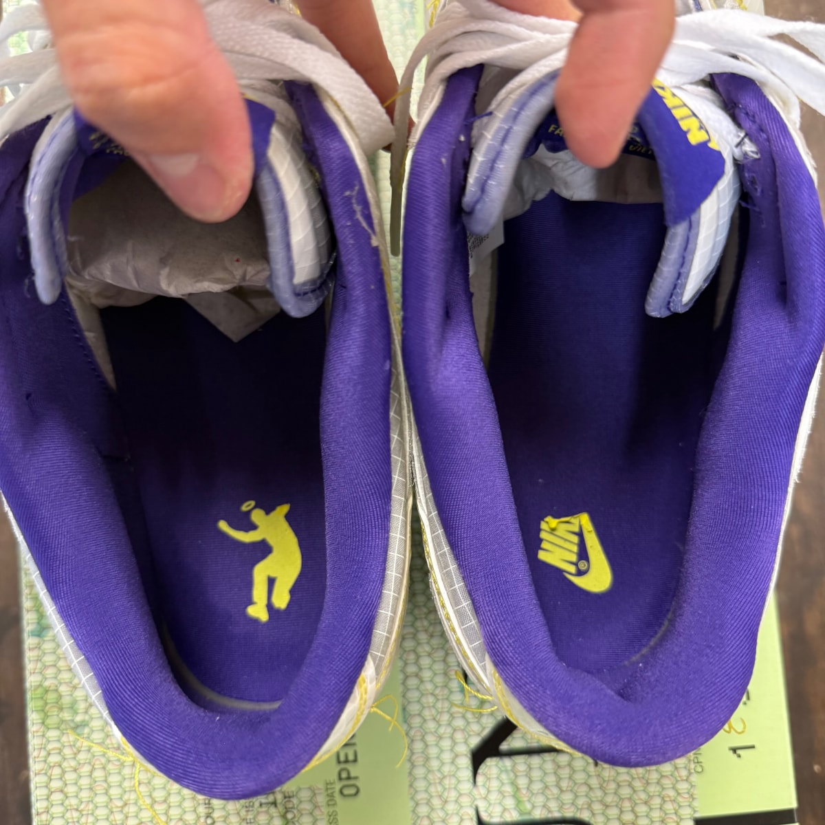 Nike Dunk Low Union Passport Pack Court Purple - Image 4
