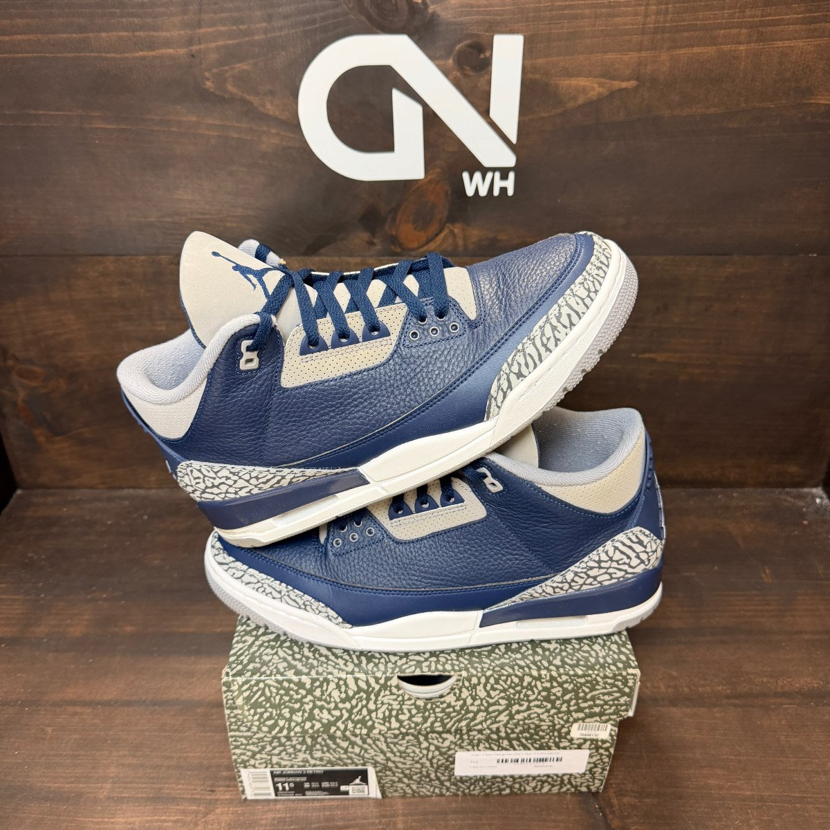 Jordan 3 Retro Georgetown (2021) - Image 1