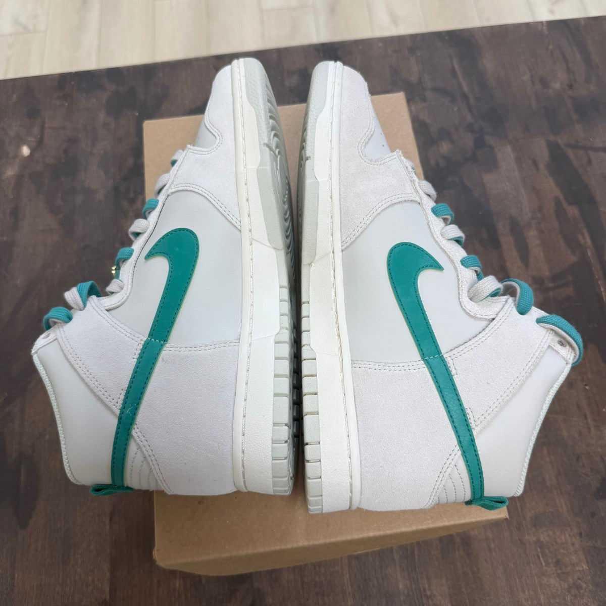 Nike Dunk High First Use Sail Size 10.5 (Pre-Owned) - Image 4