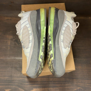 Nike Air Max 98 Vast Grey Fresh Mint Size 11 (Pre-Owned) - Image 4