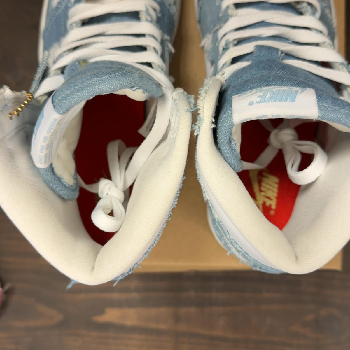 Jordan 1 Retro High OG Denim (Women's) Size 8.5W (Pre-Owned) - aux