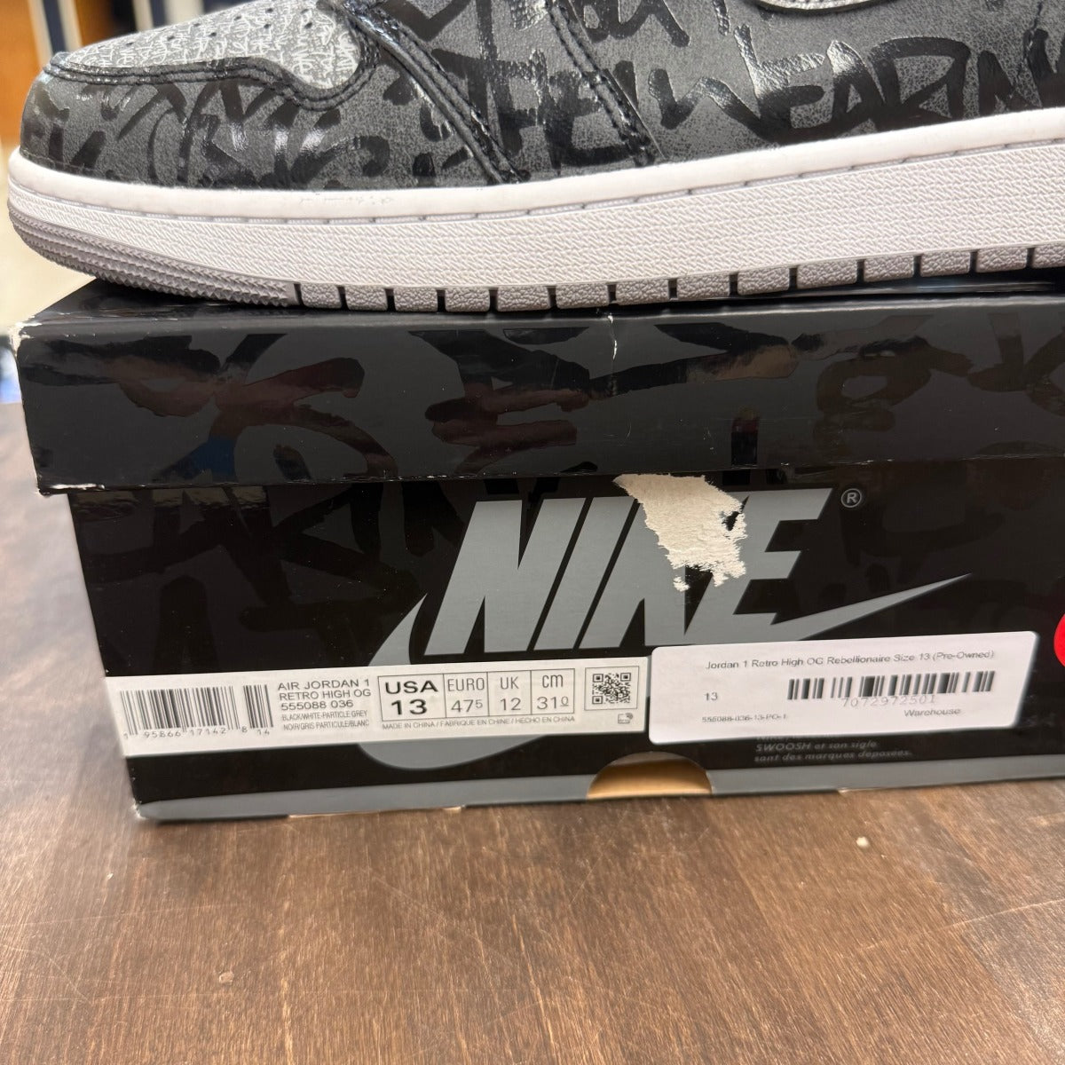 Jordan 1 Retro High OG Rebellionaire - Image 4
