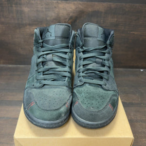 Jordan 1 Mid SE Craft Dark Smoke Red Size 8 (Pre-Owned) - Image 3