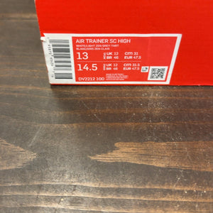 Nike Air Trainer SC High Auburn Size 13 (Pre-Owned) - aux